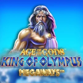 Age Of The Gods: King of Olympus Megaways by Origins, showcased at tenexcasino.eu – game logo