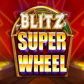Blitz Super Wheel online game logo by Pragmatic Play on tenexcasino.eu