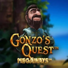 Gonzo's Quest Megaways logo by Red Tiger Gaming at Tenex CasinoGonzo's Quest Megaways