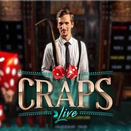 Live Craps game by Evolution – logo hosted on Tenex Casino