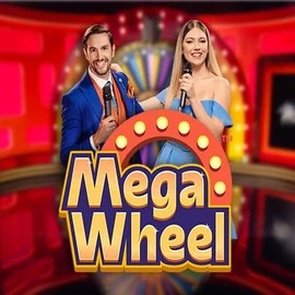 Official Live Casino logo: Mega Wheel by Pragmatic Play at Tenex Casino