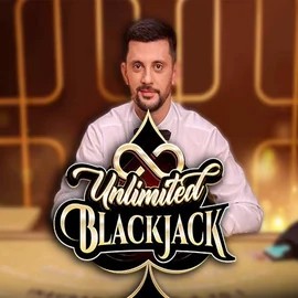 Unlimited Blackjack by Ezugi, showcased at tenexcasino.eu – game logo