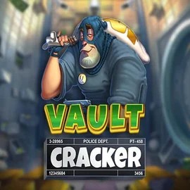 Vault Cracker slot logo by Red Tiger Gaming at Tenex CasinoVault Cracker